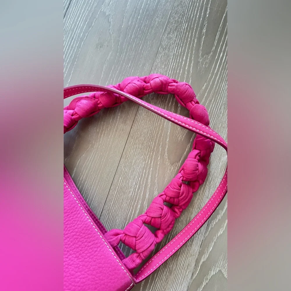 Jacquemus Noeud Bag in Pink - Picture 12 of 16